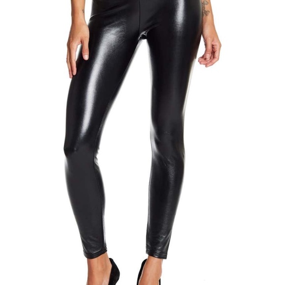 leggings hotsell love fire faux leather stretch leggings